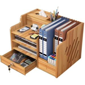“Tidy desk setup with file organizer and labeled drawers in Westchase FL”