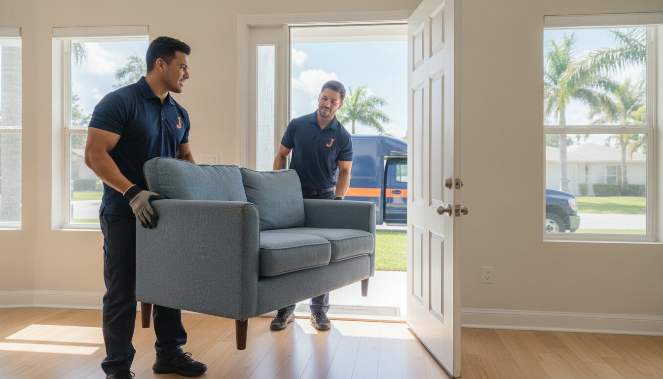 Couch Removal Tampa: Easiest Way to Remove Your Old Sofa
