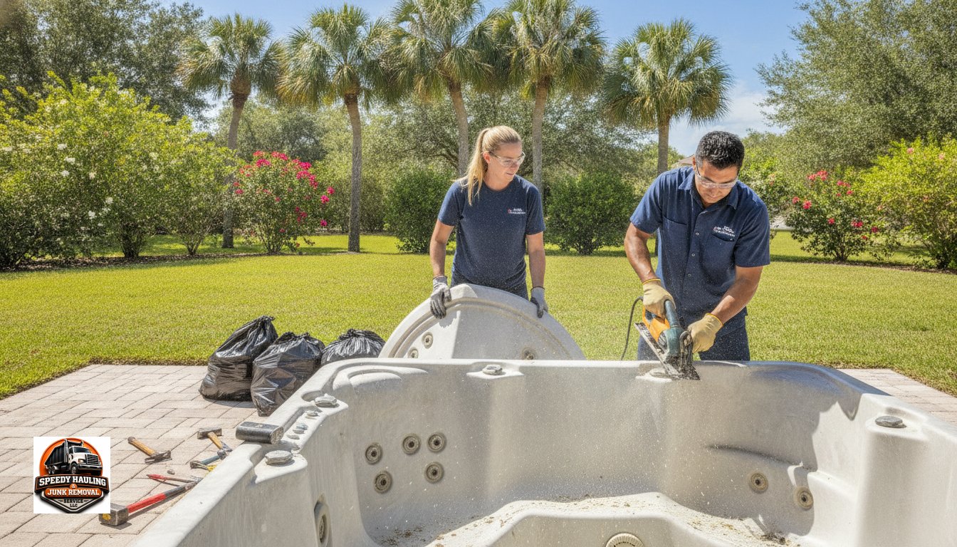 Hot Tub Removal Tampa: The Complete Guide to Safe Spa Demolition & Hauling