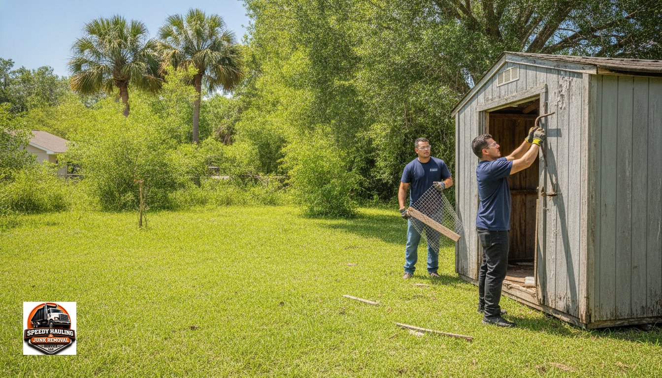 Shed Demolition and Removal Tampa: The Complete How-To Guide