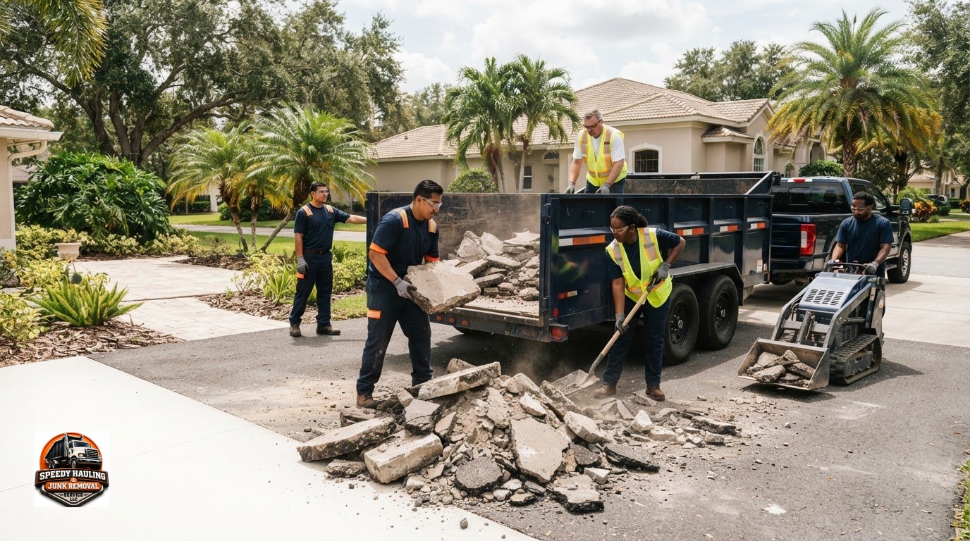Concrete Debris Removal Costs in Baltimore and Nearby Areas